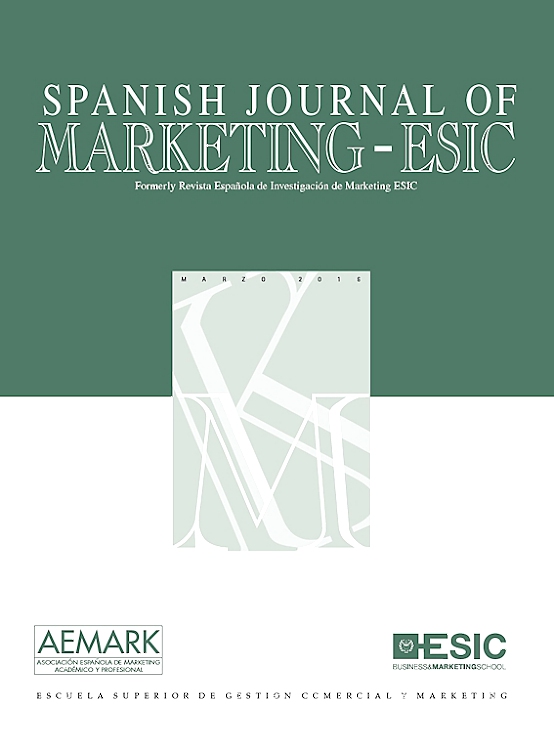 Go to journal home page - Spanish Journal of Marketing - ESIC